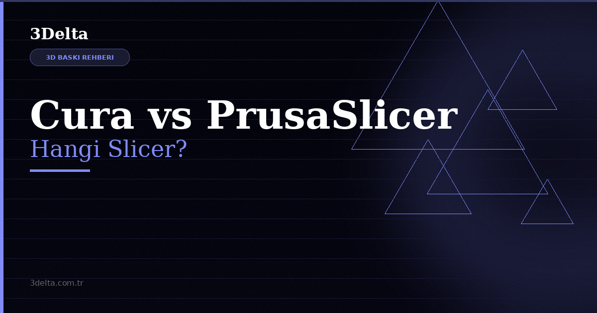 Cura vs PrusaSlicer: Hangi Slicer Daha İyi?